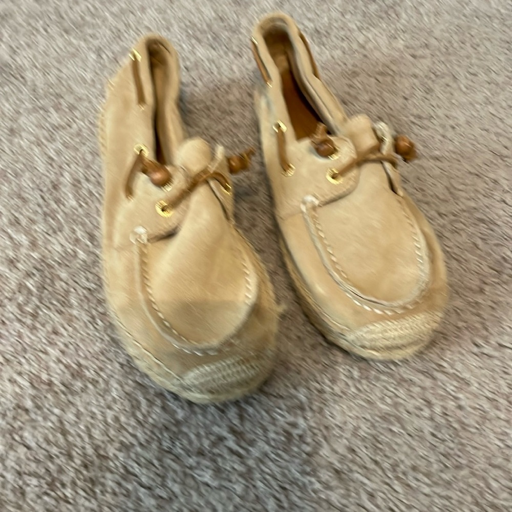 Suede espadrille by sperry